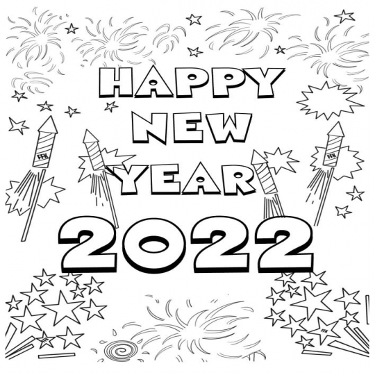 Gelukking nieuwjaar 2022
