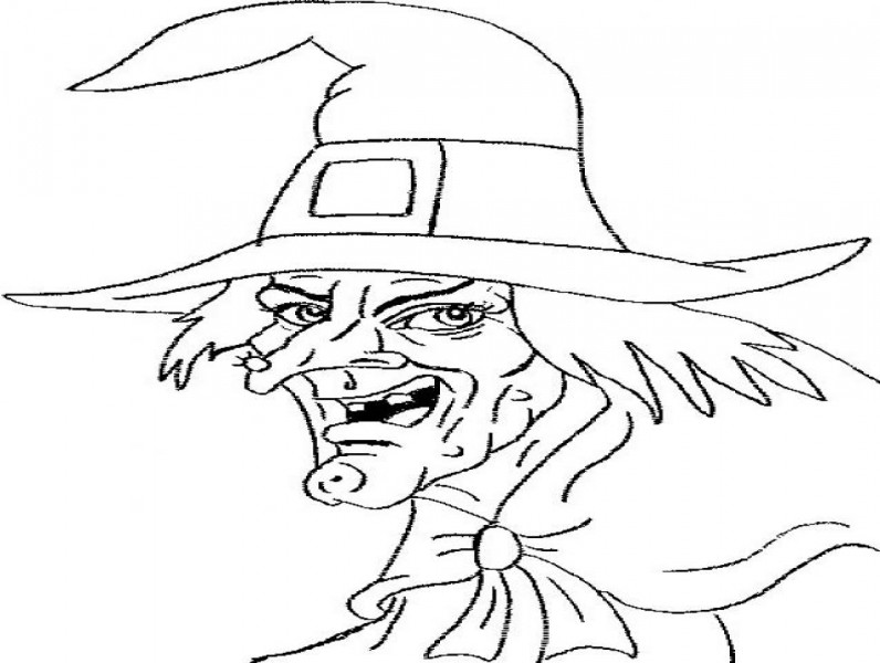 Heksen kleurplaten 12