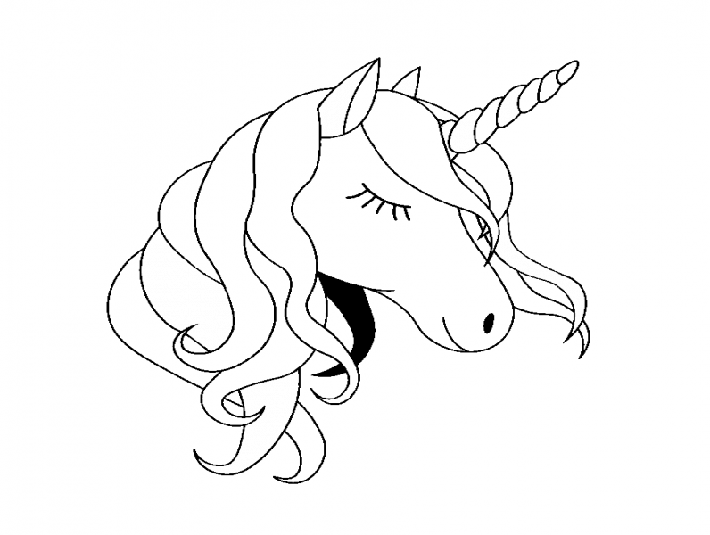 Kleurplaat eenhoorn 30