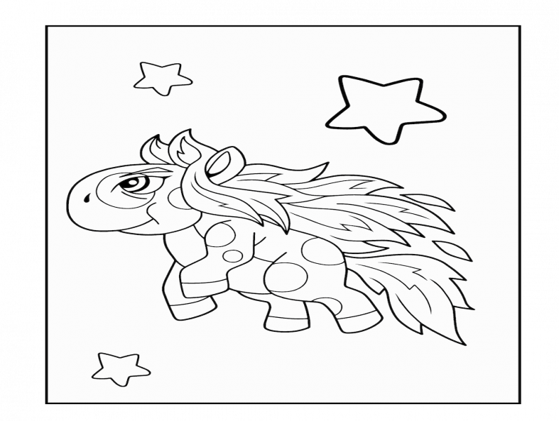 Kleurplaat eenhoorn 38