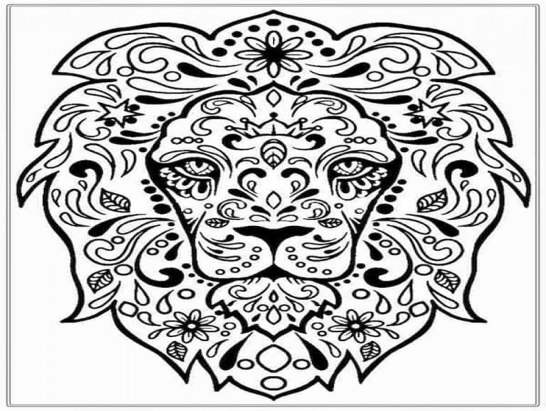 Kleurplaat volwassenen44