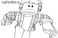 Roblox kleurplaat 04