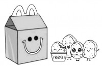 Schattig Happy Meal