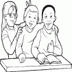 School kleurplaten 12