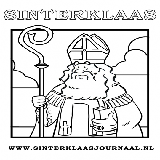 Sinterklaasjournaal kleurplaat_10
