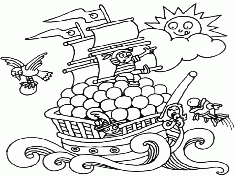 Vakantie kleurplaten 16