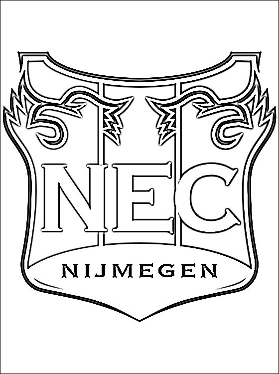 Nec logo kleurplaat